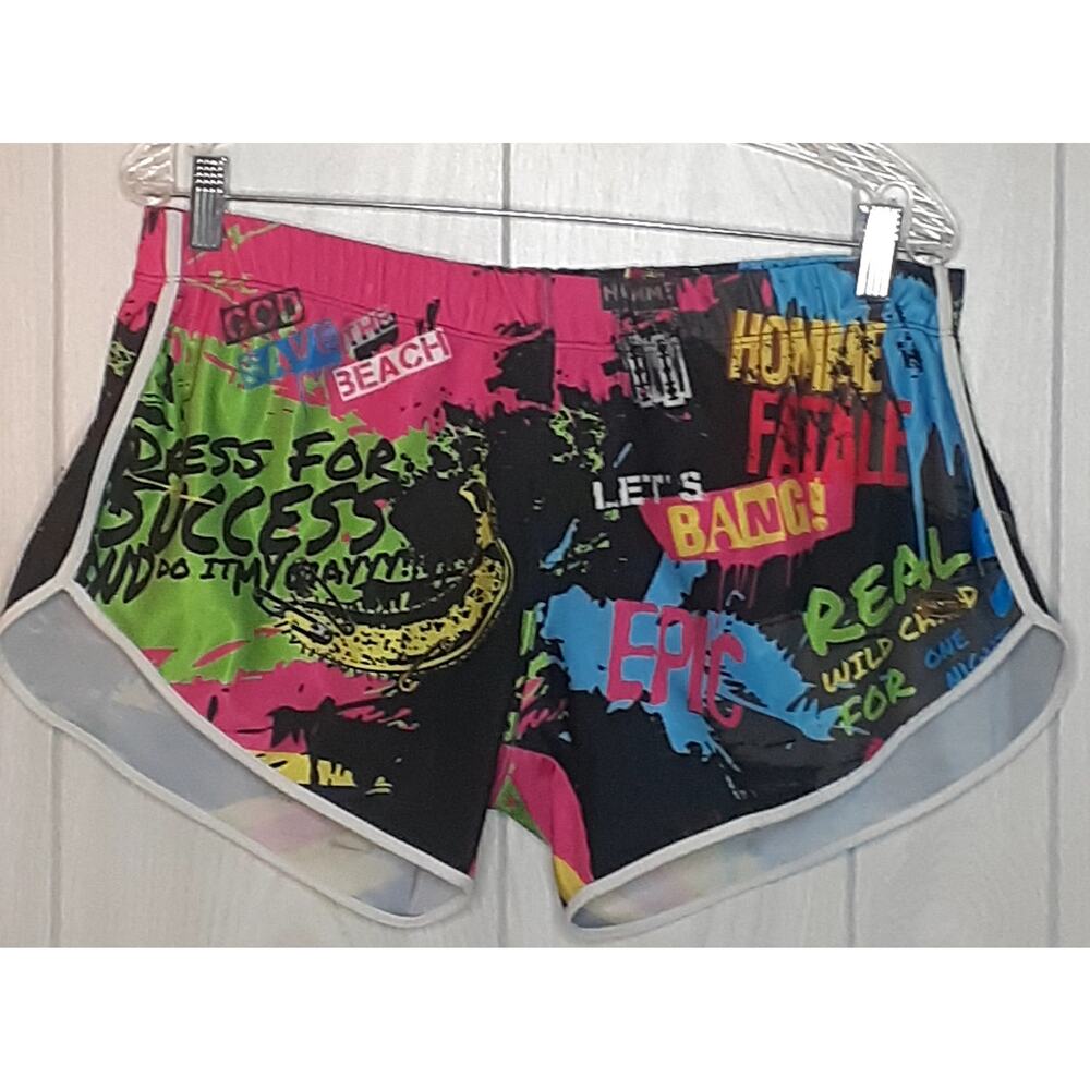 Bang! Miami Men's Swim Shorts Size XXL Vibrant Colors 1 Back Pocket